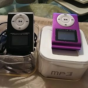 2 Mp3 multi media players